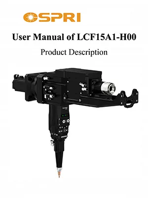 LCF15A1 智能化信息坡口切割头（激光器接口朝前）