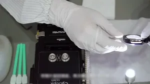 聚焦保护镜维护