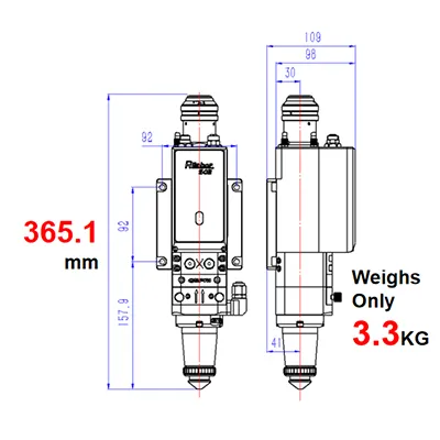 体积小重量轻 低惯高刚
