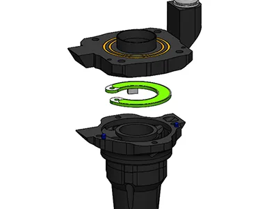 精密切割专机内置电容传感器