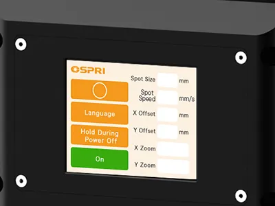 光纤激光扫描切割头