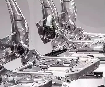 激光焊接头应用于汽车座椅